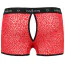 Мужские трусы-шорты Passion Free Your Senses Short Parker 046, красные - Фото №4