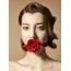 Кляп Zalo & Upko Doll Rose Ball Gag, чорний - Фото №7