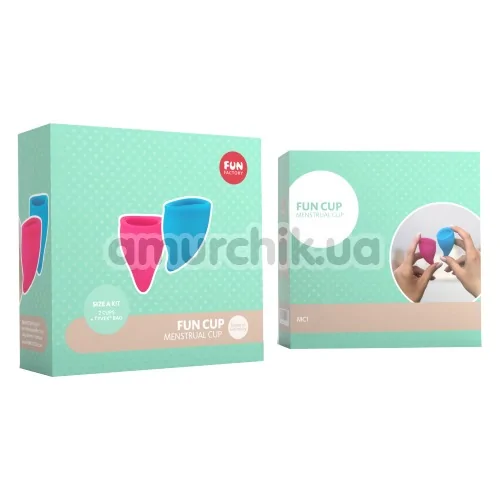 Менструальная чаша Fun Factory Fun Cup Menstrual Cup A, 2 шт