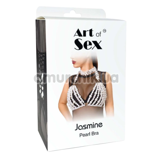 Прикраса для грудей Art of Sex Jasmine, білий