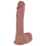 Фалоімітатор Natural Play Silicone Dildo D5, тілесний - Фото №2