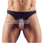 Труси чоловічі з отворами для пеніса і мошонки Svenjoyment Underwear 2110270, чорні - Фото №1
