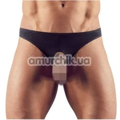 Трусы мужские с отверстиями для пениса и мошонки Svenjoyment Underwear 2110270, черные - Фото №1