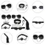 Бондажный набор Wild Play Luxury BDSM Set 7 Pcs С10, черный - Фото №2