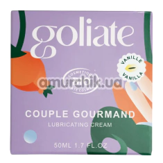 Массажный крем Goliate Couple Gourmand - ваниль, 50 мл - Фото №1