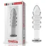 Анальна пробка Love Toy Glass Romance Dildo, прозора - Фото №5
