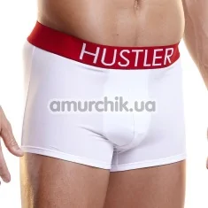 Труси-боксери чоловічі Logo Elastic Microfiber Trunk білі (модель MH1) - Фото №1