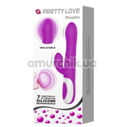 Вібратор Pretty Love Douglas 014442-1, фіолетовий
