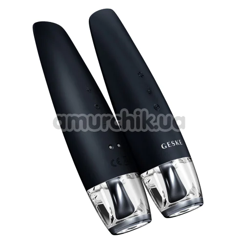 Микротоковый LED-излучатель для восстановления кожи лица Geske Anti-Aging Skin Renewer 9 in 1, черный