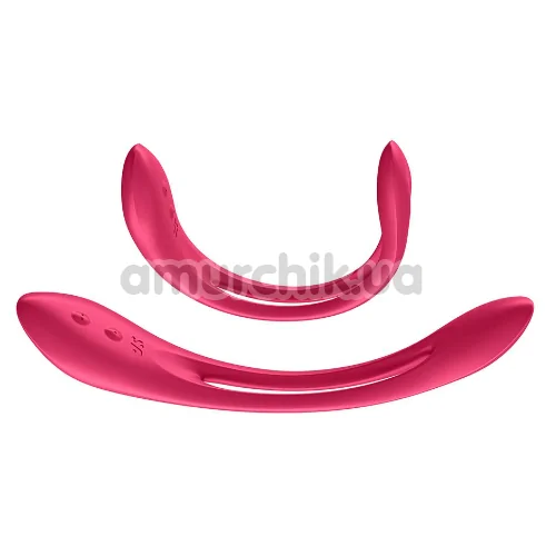 Вібратор Satisfyer Elastic Joy, червоний