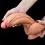 Фаллоимитатор Dual-Layered Silicone Nature Cock LV411014, светло-телесный - Фото №16
