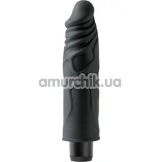 Вибратор Real Feel Lifelike Toys No.1, черный - Фото №1