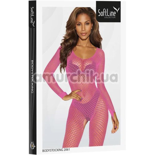 Комбинезон Bodystocking 2061, розовый
