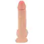 Фаллоимитатор Nature Skin Dildo With Movable Skin 19 см, телесный - Фото №3