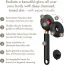 Звуковая щетка для тела Geske Sonic LED Full-Body Brush 9 in 1, черно-золотая - Фото №8