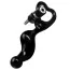 Вібратор Fancy Silicone Black Beauty, чорний - Фото №1