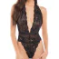 Боді Plunge in Teddy Lace, чорне - Фото №4