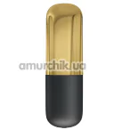 Віброкуля Pretty Love Mini Massager, чорно-золота - Фото №1
