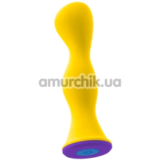 Вібратор Bunt Anal Vibrator, жовтий - Фото №1