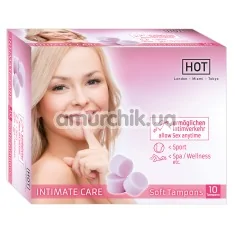 Тампони Hot Intimate Care, 10 шт - Фото №1