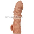 Насадка на пенис Kokos Cock Sleeve CS 003-L, телесная - Фото №1