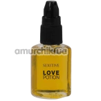 Гель для орального секса с согревающим эффектом Sexitive Love Potion Hot Kisses - шампанское, 30 мл - Фото №1