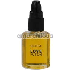 Гель для орального секса с согревающим эффектом Sexitive Love Potion Hot Kisses - шампанское, 30 мл - Фото №1