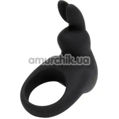 Виброкольцо для члена Happy Rabbit Cock Ring, черное - Фото №1