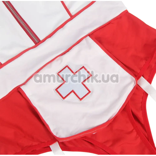 Костюм медсестры Star Night Nurse Body Set, белый: боди + головной убор