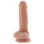 Фалоімітатор Dr. Skin+ Posable Shaft 6, світло-коричневий - Фото №2