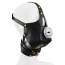 Маска для минета Lockink Blowjob Head Muzzle With Leash, черная - Фото №4