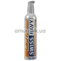 Оральный лубрикант Swiss Navy Salted Caramel - соленая карамель, 118 мл - Фото №1