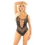 Боді Leg Avenue Rhinestone Net and Lace Bodysuit, чорне - Фото №2