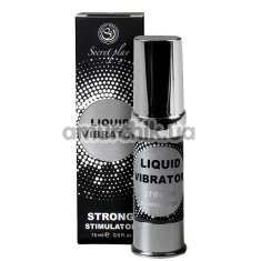 Збуджуючий гель з ефектом вібрації Secret Play Liquid Vibrator Strong Stimulator, 15 мл - Фото №1