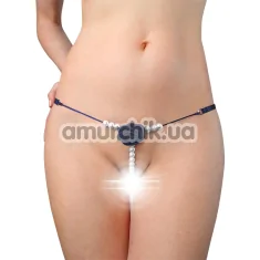 Трусики-стринги Art of Sex Aurora, синие - Фото №1