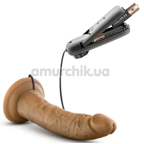 Вибратор Dr. Skin Dr. Dave 7, коричневый