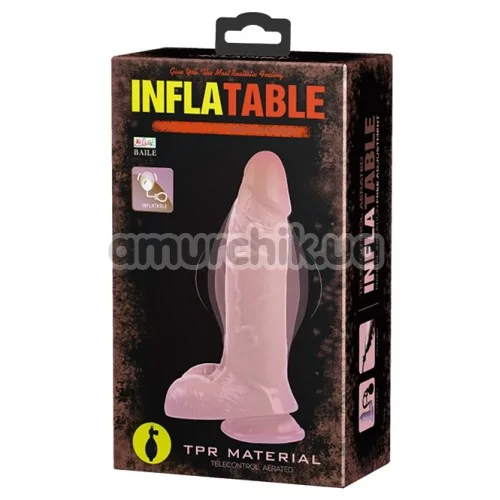 Фаллоимитатор Inflatable, телесный