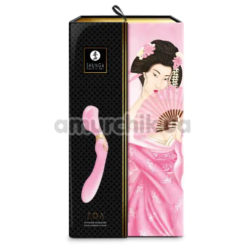 Вибратор Shunga Zoa, розовый
