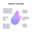 Симулятор орального сексу для жінок з вібрацією Satisfyer Mermaid Vibes, фіолетово-рожевий - Фото №7