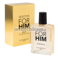 Духи с феромонами Sexitive For Him VIP для мужчин, 100 мл - Фото №1
