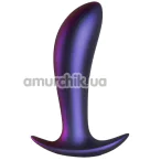 Анальная пробка с вибрацией Hueman Uranus Remote-Controlled Anal Vibrator, фиолетовая - Фото №1