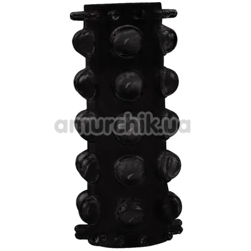 Набір з 7 насадок на пеніс Get Lock Penis Sleeve Kits, чорний
