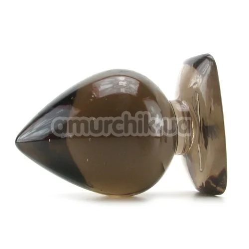 Анальна пробка Gum Drops Ace of Spades велика, сіра