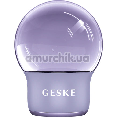 Масажер для обличчя та тіла Geske Cool & Warm Face and Body Massager 7 in 1, бузковий - Фото №1
