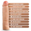 Насадка на пенис Performance Plus 8.5 Tenacity Penis Extender, телесная - Фото №6