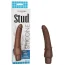 Вібратор Silicone Stud Stiffy, коричневий - Фото №7