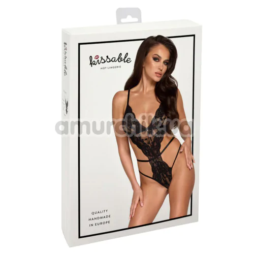 Боді Kissable French Kiss Body, чорне