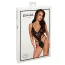 Боді Kissable French Kiss Body, чорне - Фото №9