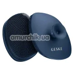 Щетка для лица Geske Facial Brush 4 in 1 Suction Mount, синяя - Фото №1