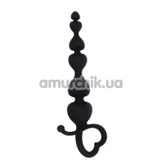 Анальний ланцюжок Mai Attraction Pleasure Toys N79, чорний - Фото №1